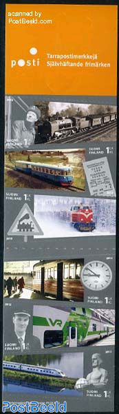 150 Years railways 6v s-a in booklet