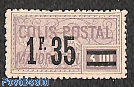 1.35 on 3.00, Colis Postal, Stamp out of set