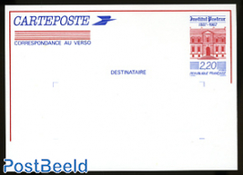Postcard Pasteur institute