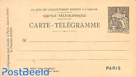Telegram card 30c