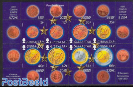 New coins in Europe 8v M/S