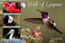 Birds of Guyana 3v m/s