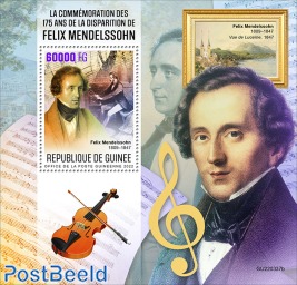 175th memorial anniversary of Felix Mendelssohn