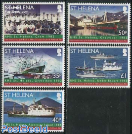 RMS St. Helena 5v