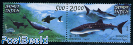 Dolphins & Whales 2v [:] joint issue Philippines