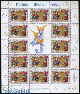 Christmas minisheet (with 13 stamps)