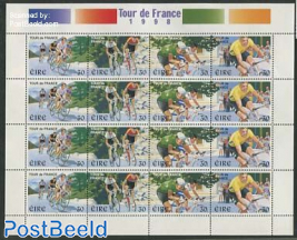 Tour de France minisheet