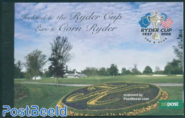 Ryder Cup prestige booklet