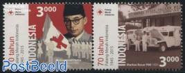 70 Years Indonesian Red Cross 2v [:]