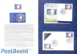 Special folder Police issue with stamps & covers