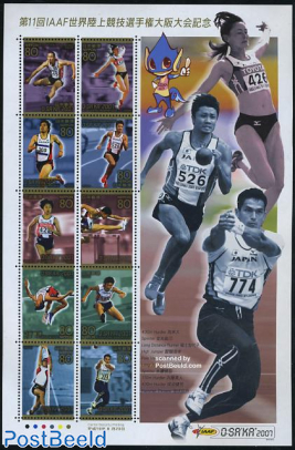 OSAKA 2007 Athletics 10v m/s