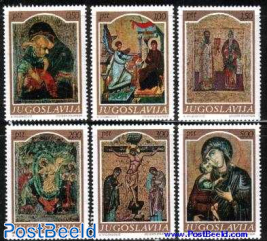 Icon paintings 6v