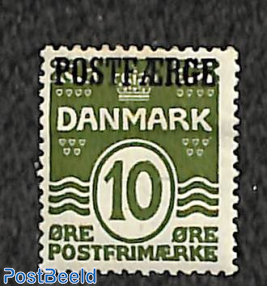 10o, Postfaerge, Stamp out of set