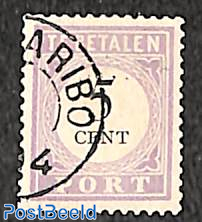 5c, type I, Stamp out of set