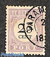 25c, type III, Stamp out of set