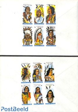2 covers with stamps from Davaar Island