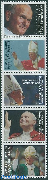 Pope John Paul II 5v [::::]