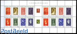Stamps from the past m/s (= 2 sets)