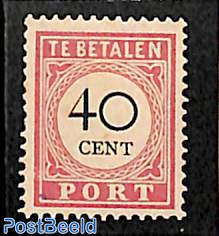 40c, Postage due, Stamp out of set
