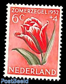 6+4c tulip, Stamp out of set