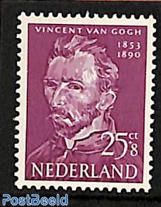 25+8c, Vincent van Gogh, Stamp out of set