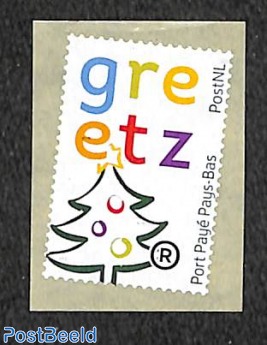 Port Betaald stamp Christmas 1v s-a