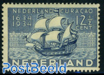 12.5c, 17th century war ship, Stamp out of set