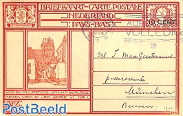 Postcard 10c on 12.5c, Wijk bij Duurstede
