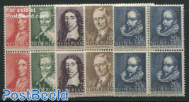Famous persons 5v, blocks of 4 [+]