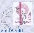 Beatrix 1.60 coil stamp with wide vert. ink line