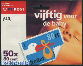 Birth stamps, Hang pack, Vijftig voor de baby