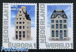 Personal stamps Europe and World 2v