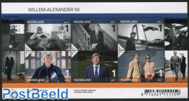 King Willem-Alexander 50th birthday 6v m/s