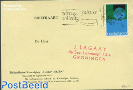 Postale to Groningen with nvph no.1000