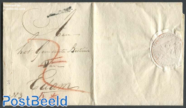 Registered letter from Alkmaar to Edam