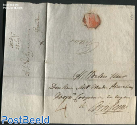 Letter from Grave to Arnhem, 25 Sep 1805