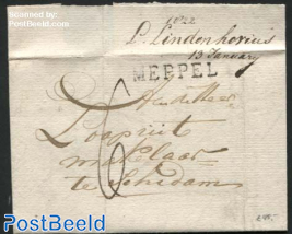 Letter from Meppel to Schiedam