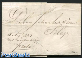 Letter from Delft to s-Gravenhage, transported by Zeelenberg