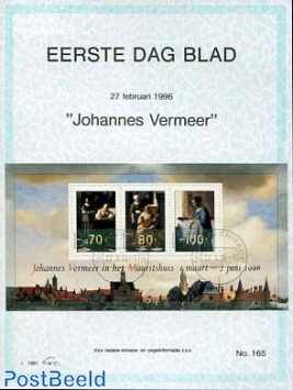 Johannes Vermeer s/s,  EDB Visje 165