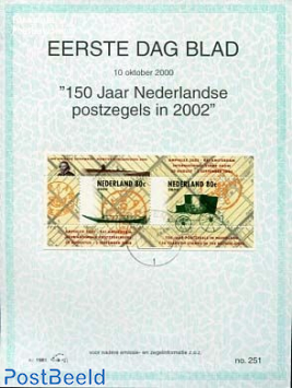 150 Years stamps,  EDB Visje 251