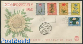 Flowers FDC with special floriade Rotterdam cancellation (cover without address)