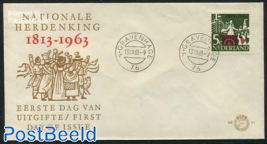 Independence 5c on NVPH cover 61 13-12-1963 (cover without address)