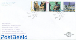 Mixed issue 3v FDC