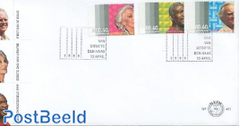 Senior stamps 3v FDC
