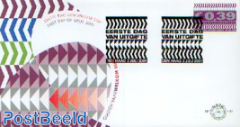 Business stamp 1v FDC