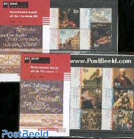 17th century art 10v, presentation pack 210a+b