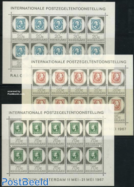 Amphilex 3 m/s (each with 10 stamps)