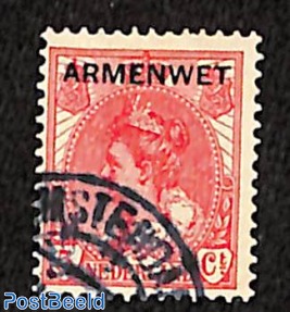 5c, ARMENWET, Stamp out of set