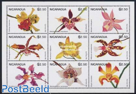 Orchids 9v m/s (9x2.50)