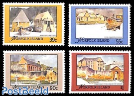 Historic buildings 4v